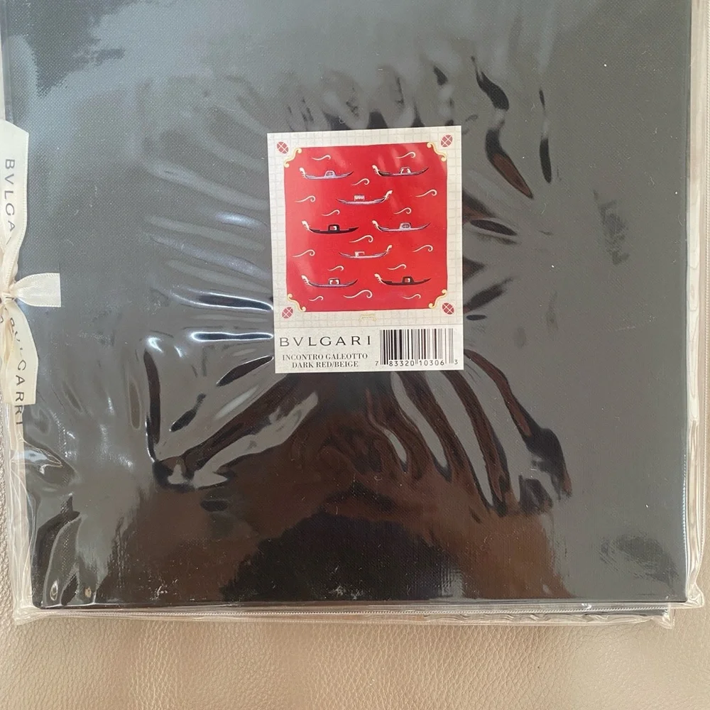 Bvlgari silk scarf